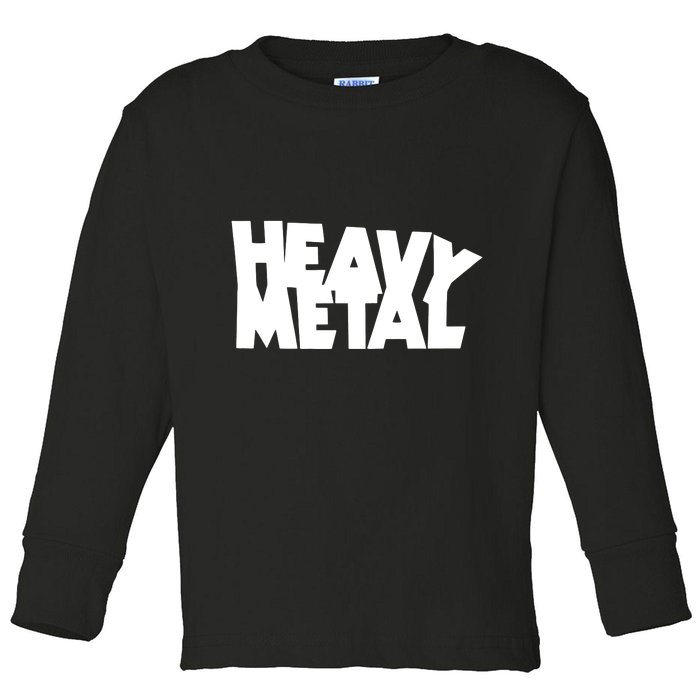 Heavy Metal Toddler Long Sleeve Shirt