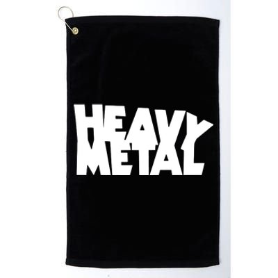 Heavy Metal Platinum Collection Golf Towel