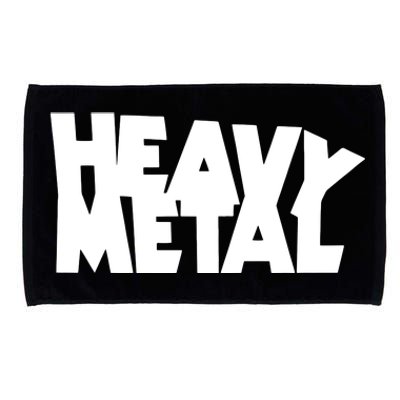 Heavy Metal Microfiber Hand Towel