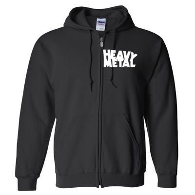 Heavy Metal Full Zip Hoodie