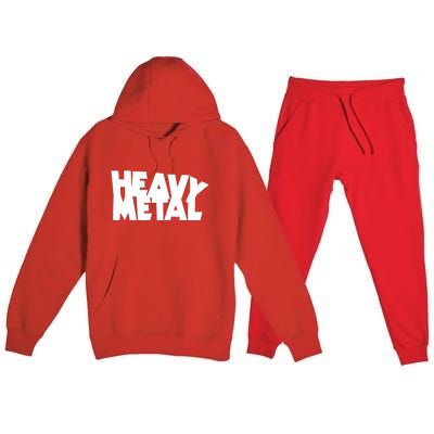 Heavy Metal Premium Hooded Sweatsuit Set