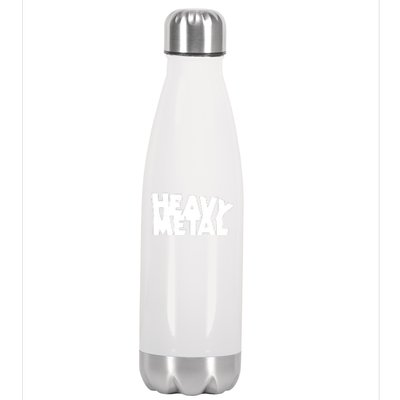 Heavy Metal Stainless Steel Insulated Water Bottle