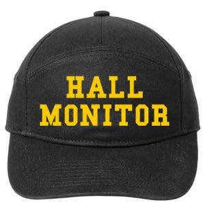 Hall Monitor 7-Panel Snapback Hat