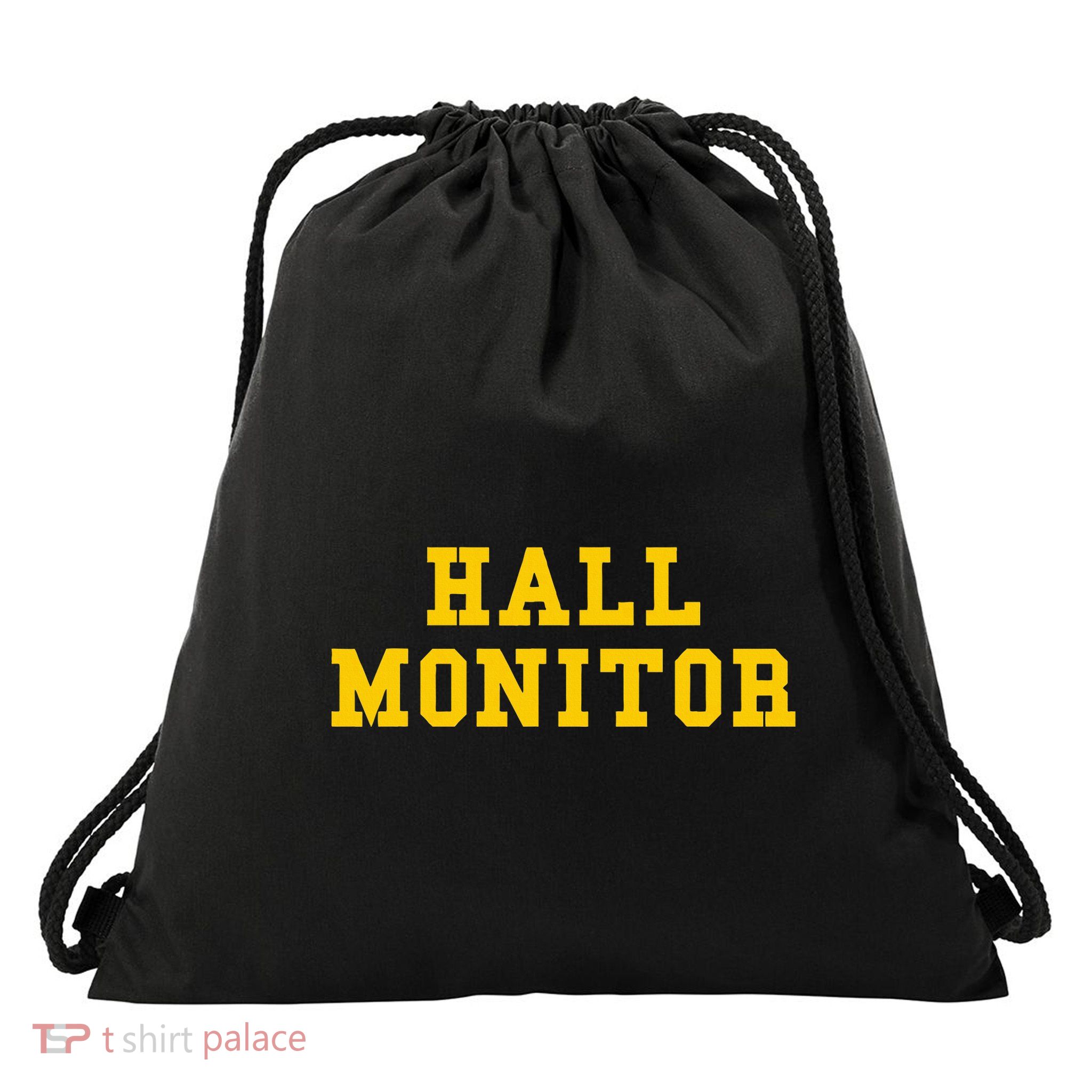Hall Monitor Drawstring Bag