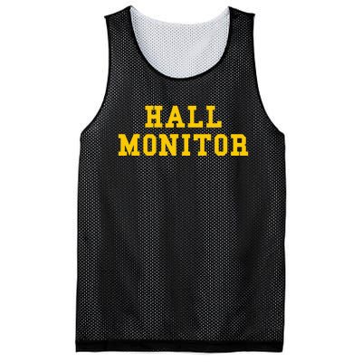 Hall Monitor Mesh Reversible Basketball Jersey Tank