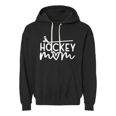 Hockey Mom Garment-Dyed Fleece Hoodie