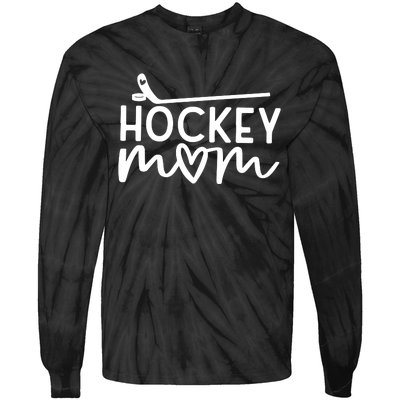 Hockey Mom Tie-Dye Long Sleeve Shirt