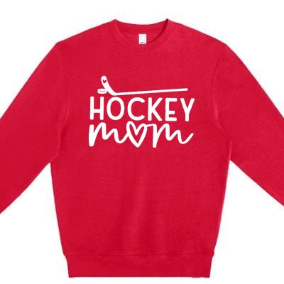 Hockey Mom Premium Crewneck Sweatshirt