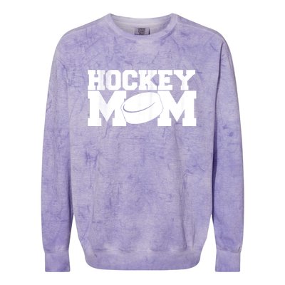 Hockey Mom Colorblast Crewneck Sweatshirt