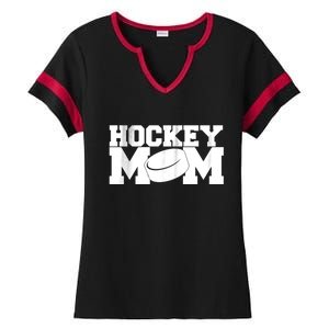 Hockey Mom Ladies Halftime Notch Neck Tee