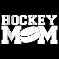 Hockey Mom V-Neck T-Shirt