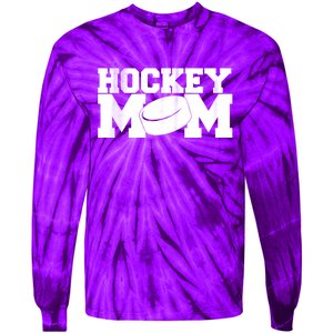 Hockey Mom Tie-Dye Long Sleeve Shirt