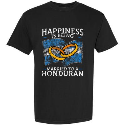 Honduran Marriage Honduras Married Heritage Flag Culture Garment-Dyed Heavyweight T-Shirt