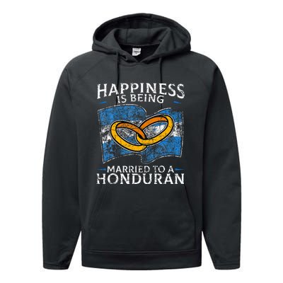 Honduran Marriage Honduras Married Heritage Flag Culture Performance Fleece Hoodie