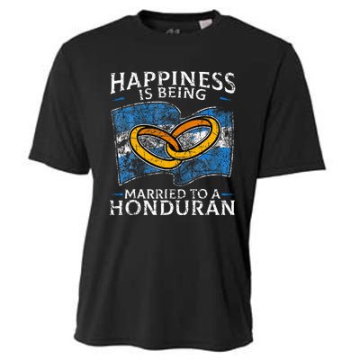 Honduran Marriage Honduras Married Heritage Flag Culture Cooling Performance Crew T-Shirt