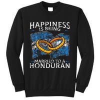 Honduran Marriage Honduras Married Heritage Flag Culture Sweatshirt