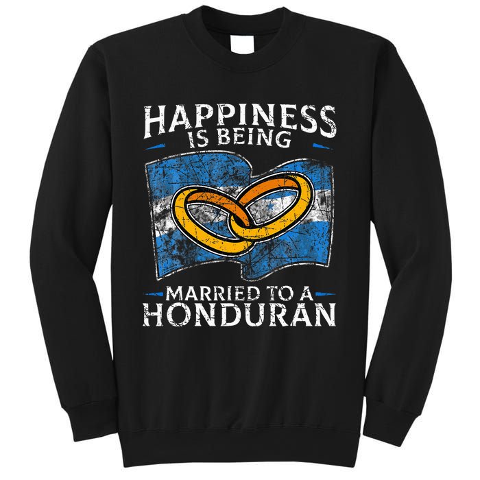 Honduran Marriage Honduras Married Heritage Flag Culture Sweatshirt