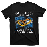 Honduran Marriage Honduras Married Heritage Flag Culture T-Shirt