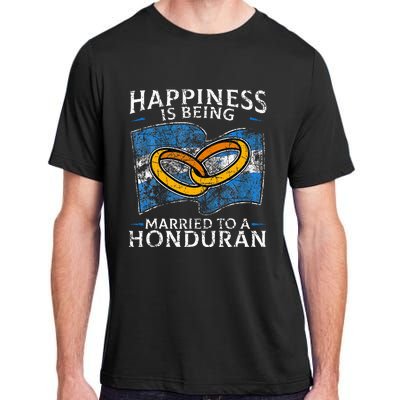 Honduran Marriage Honduras Married Heritage Flag Culture Adult ChromaSoft Performance T-Shirt