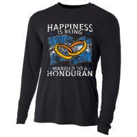 Honduran Marriage Honduras Married Heritage Flag Culture Cooling Performance Long Sleeve Crew