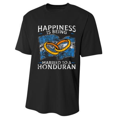 Honduran Marriage Honduras Married Heritage Flag Culture Performance Sprint T-Shirt