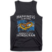 Honduran Marriage Honduras Married Heritage Flag Culture Tank Top