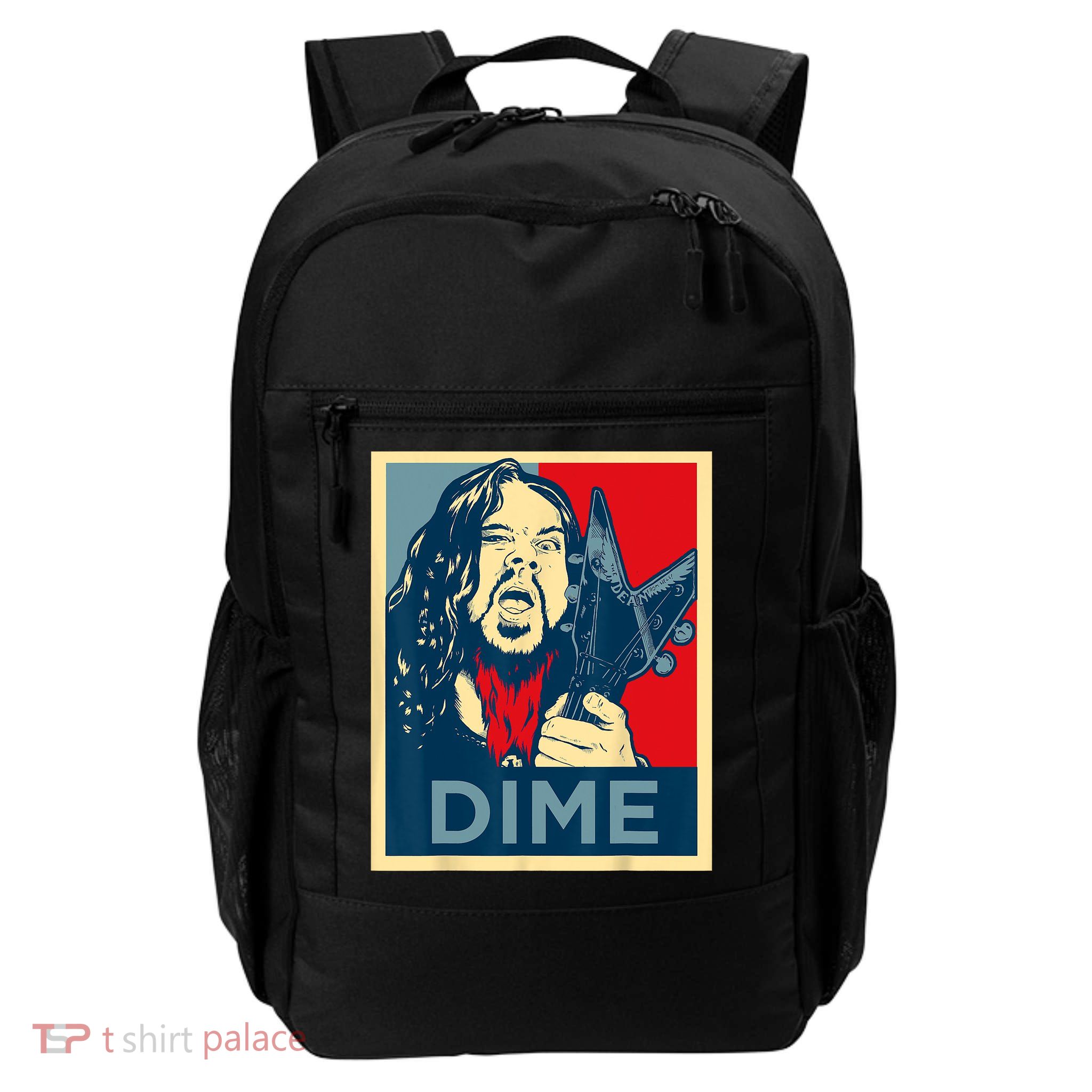 Heavy Metal Hope Poster Dime Dimebag Obama Darrell Guitar Backpack