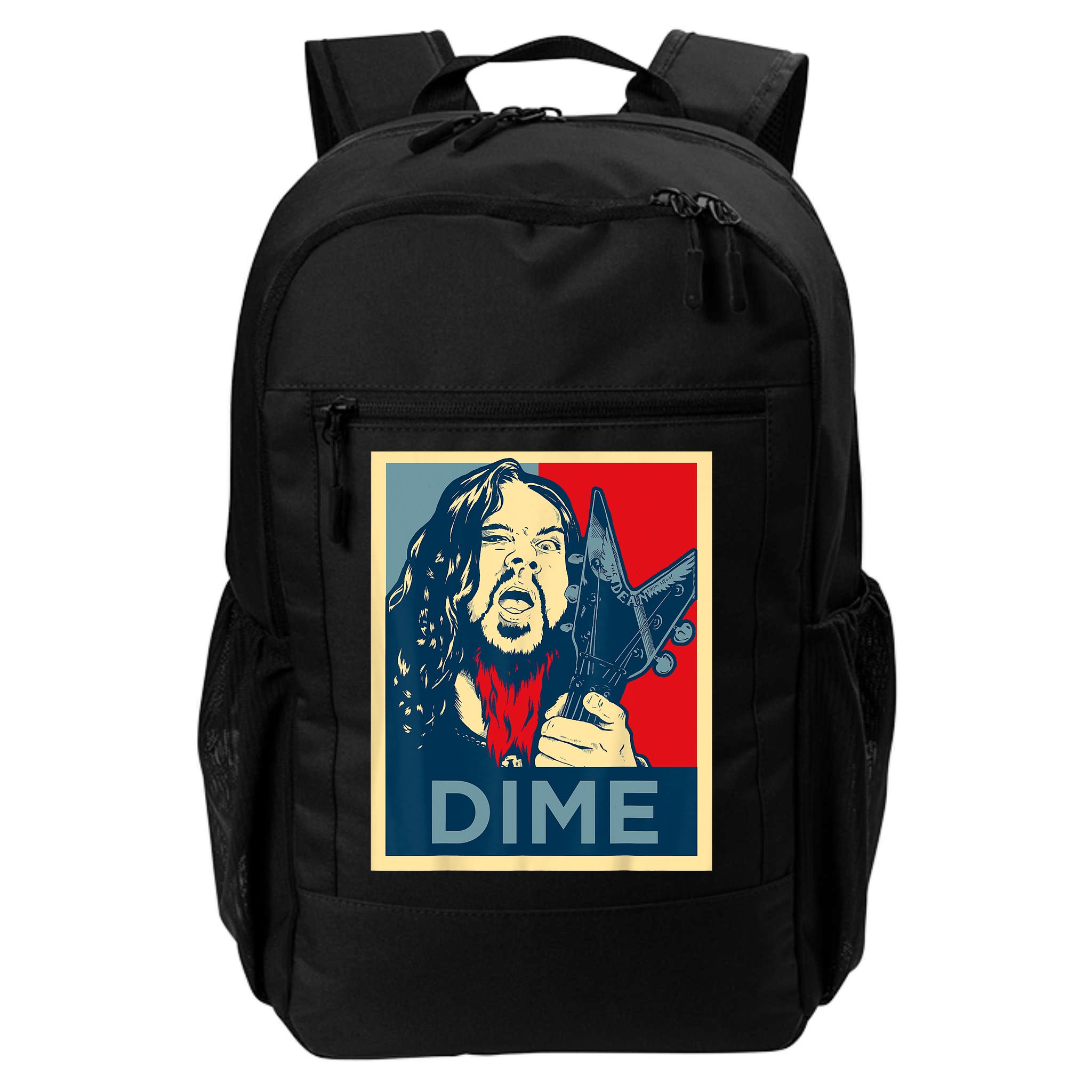 Heavy Metal Hope Poster Dime Dimebag Obama Darrell Guitar Backpack