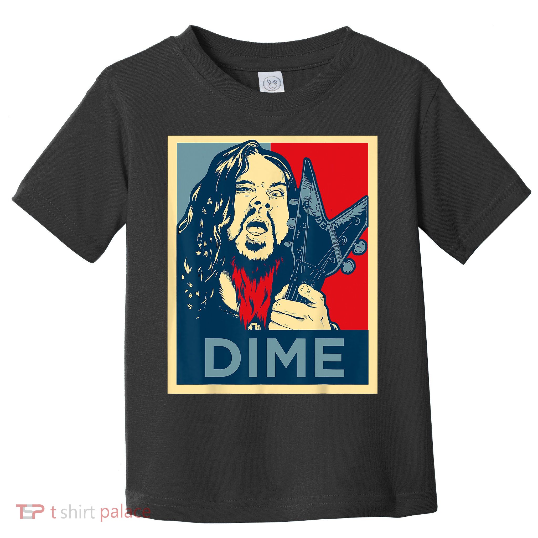 Heavy Metal Hope Poster Dime Dimebag Obama Darrell Guitar Toddler T-Shirt