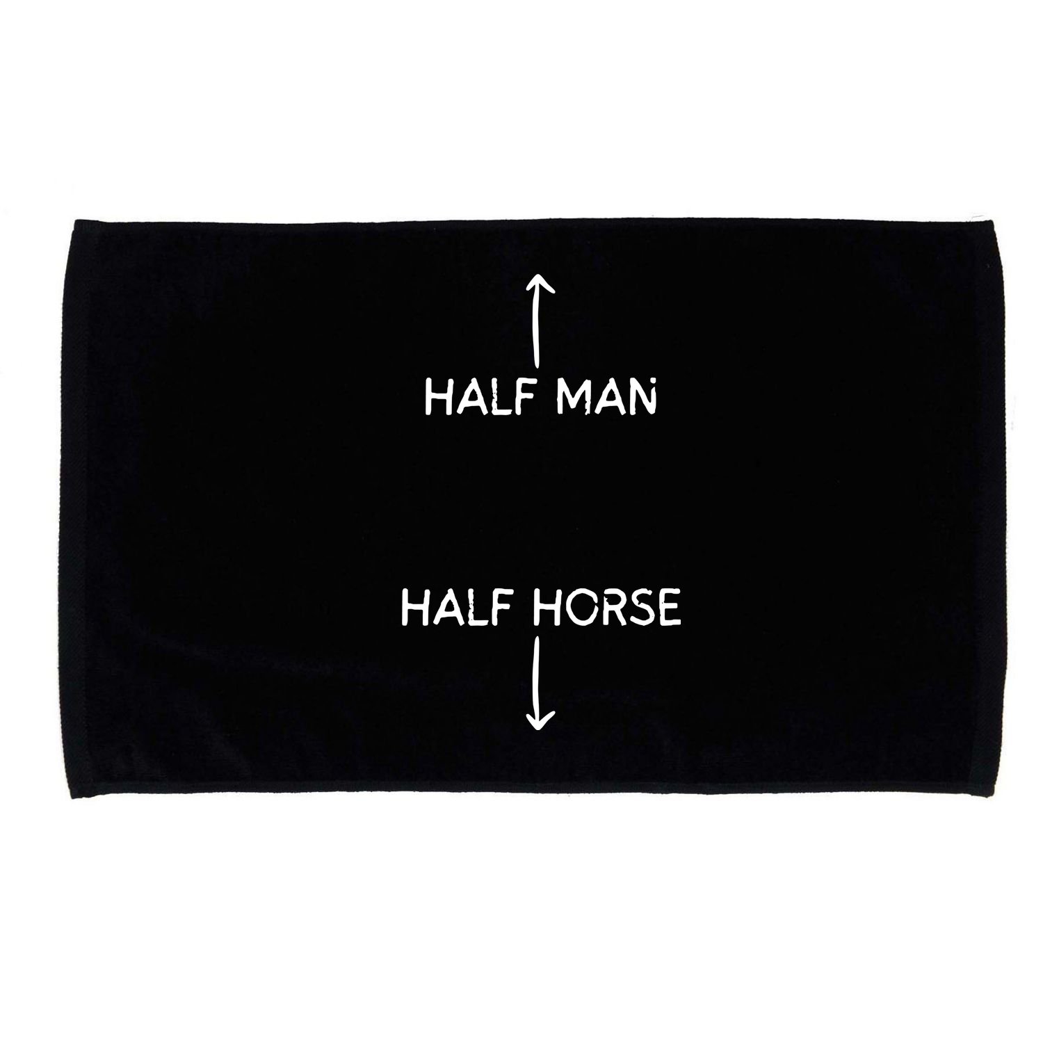 Half Man Half Horse Funny Microfiber Hand Towel
