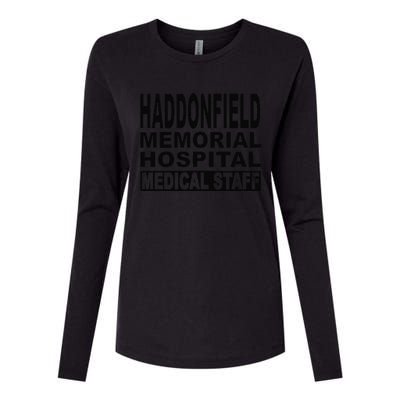 Haddonfield Memorial Hospital Halloween 1978 Spooky Scary Gift Womens Cotton Relaxed Long Sleeve T-Shirt