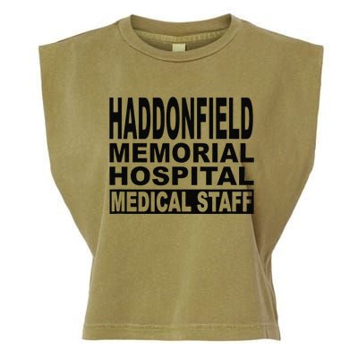 Haddonfield Memorial Hospital Halloween 1978 Spooky Scary Gift Garment-Dyed Women's Muscle Tee