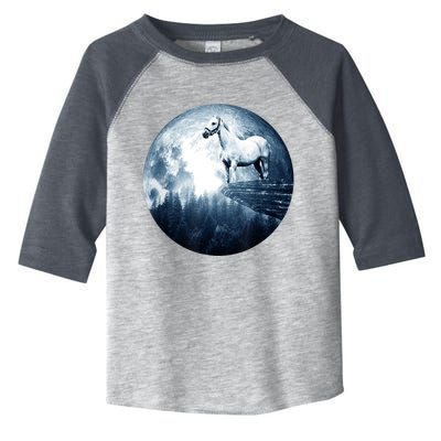 Horse Moon Horses Toddler Fine Jersey T-Shirt