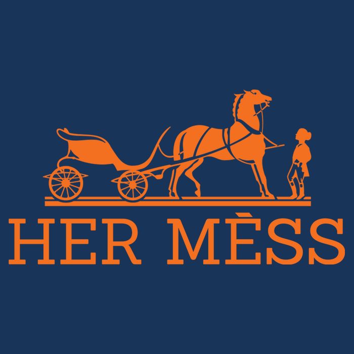 Her Mess Horse Carriage Funny Cool Comfort Performance Bucket Hat