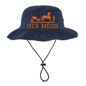 Her Mess Horse Carriage Funny Legacy Cool Fit Booney Bucket Hat