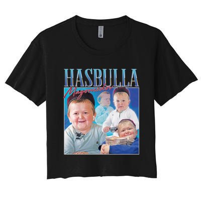 Hasbulla Magomedov Homage Women's Crop Top Tee