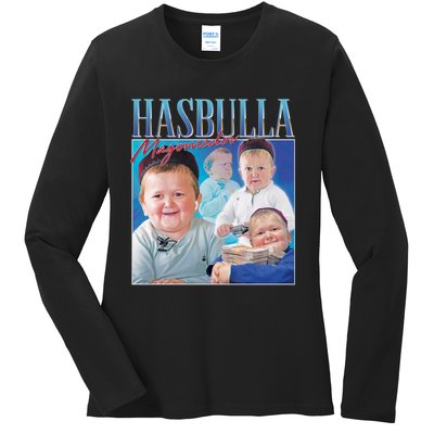 Hasbulla Magomedov Homage Ladies Long Sleeve Shirt