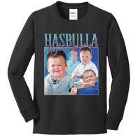 Hasbulla Magomedov Homage Kids Long Sleeve Shirt