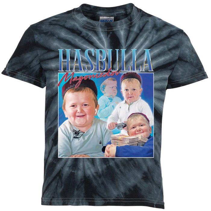 Hasbulla Magomedov Homage Kids Tie-Dye T-Shirt