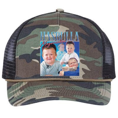 Hasbulla Magomedov Homage Retro Rope Trucker Hat Cap