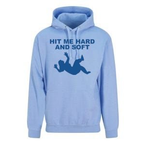 Hit Me Hard And Soft Music Lover Unisex Surf Hoodie