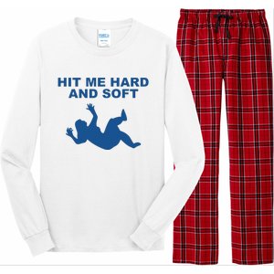 Hit Me Hard And Soft Music Lover Long Sleeve Pajama Set