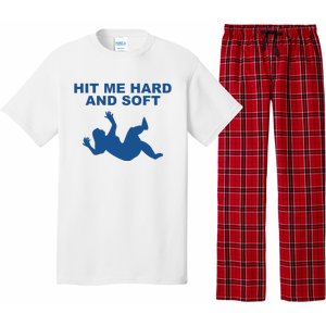 Hit Me Hard And Soft Music Lover Pajama Set