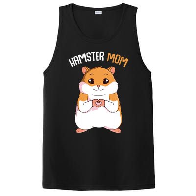 Hamster Mom Hammy Girl Women PosiCharge Competitor Tank