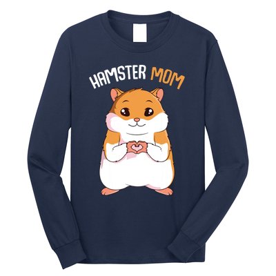 Hamster Mom Hammy Girl Women Long Sleeve Shirt