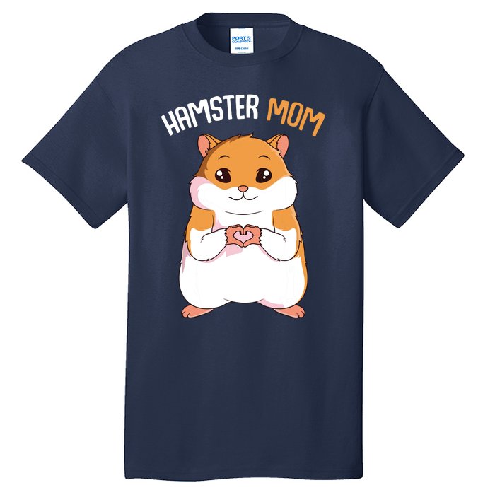 Hamster Mom Hammy Girl Women Tall T-Shirt