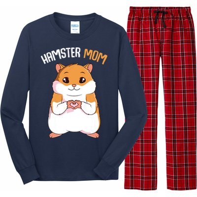 Hamster Mom Hammy Girl Women Long Sleeve Pajama Set