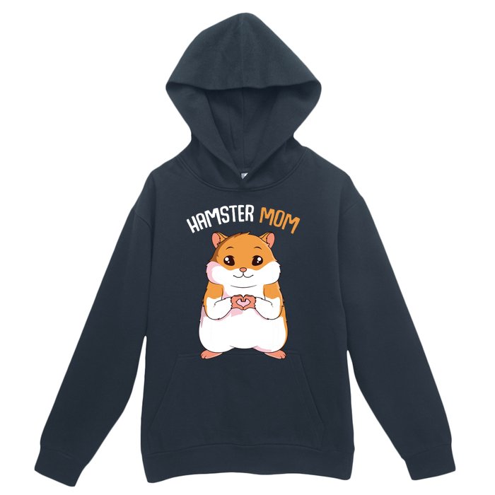 Hamster Mom Hammy Girl Women Urban Pullover Hoodie