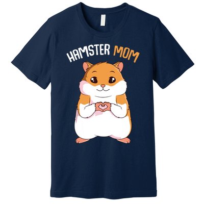 Hamster Mom Hammy Girl Women Premium T-Shirt