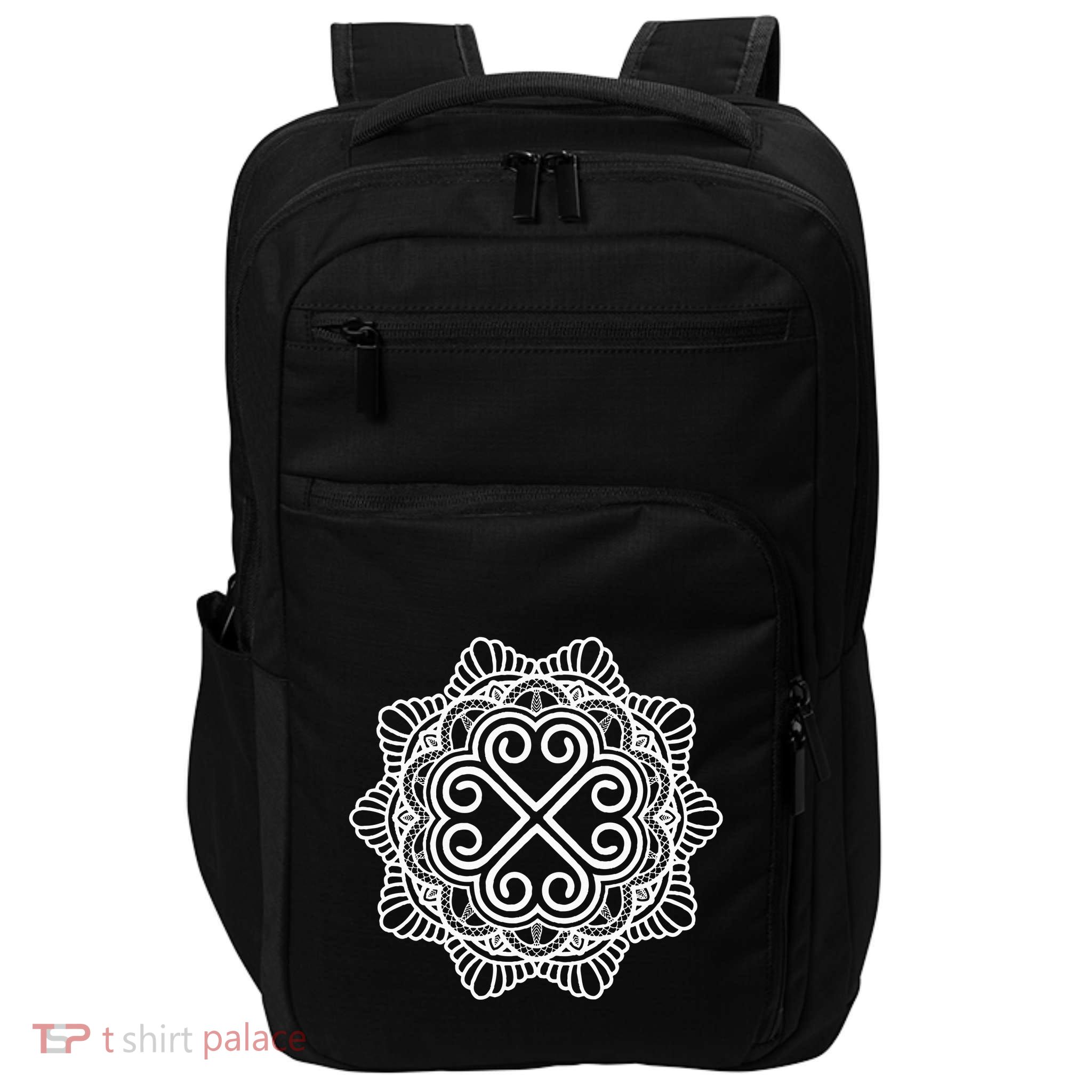 Hmong Miao Hmoob Traditional Pattern Impact Tech Backpack